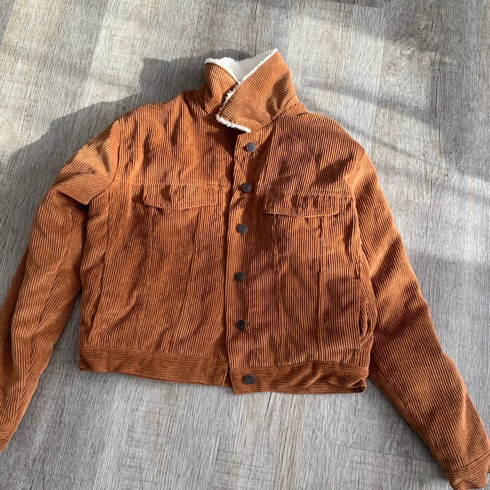 Women’s Brown Bomber Jacket